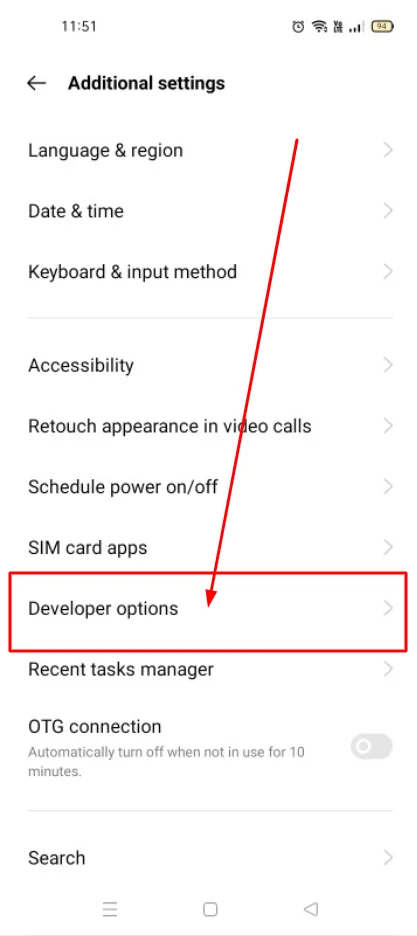 How to Enable Developer Options in OPPO A54