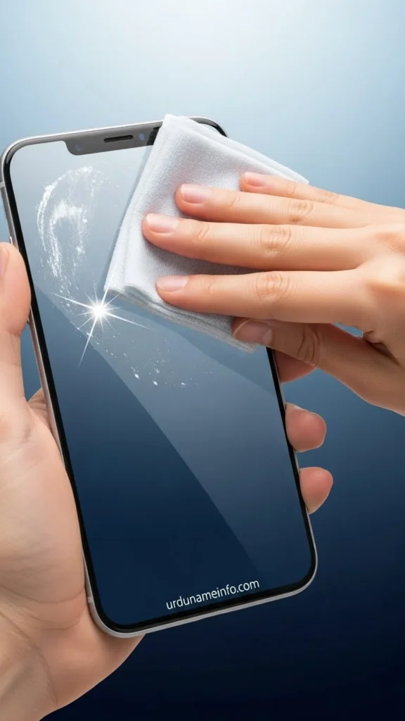 How to Clean Mobile Screen at Home (Without Scratches)