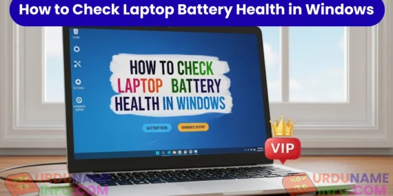 How to Check Laptop Battery Health in Windows (Windows 10 & 11)
